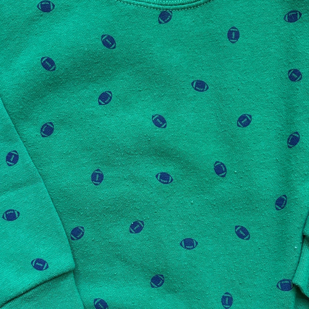 3T Matching Set with Football Pattern - Picture 2 of 3